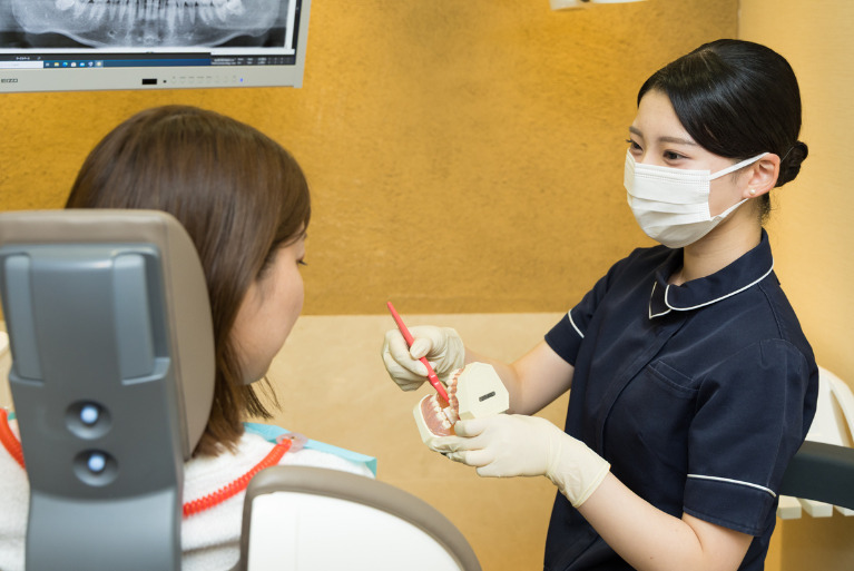 普段から効果的な歯みがきをする